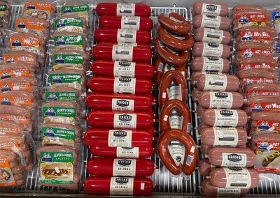 Sausages Bologna At Fresh Market