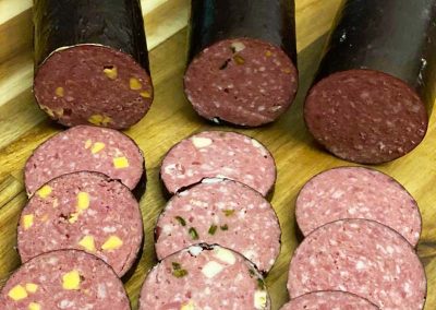 Smoked Sausage With cheese