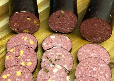 Smoked Sausage With cheese