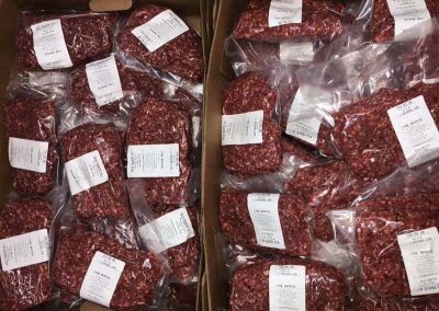 Ground Meat After Processing