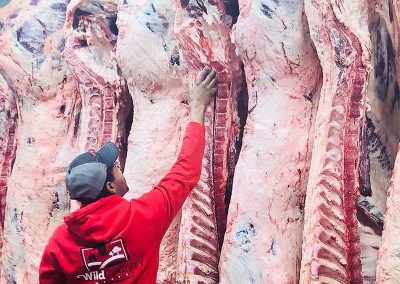 Inspecting Beef Custom Processing