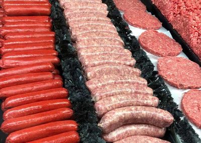 Sausages at Meat Market