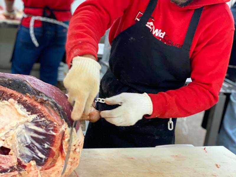 Trimming Beef