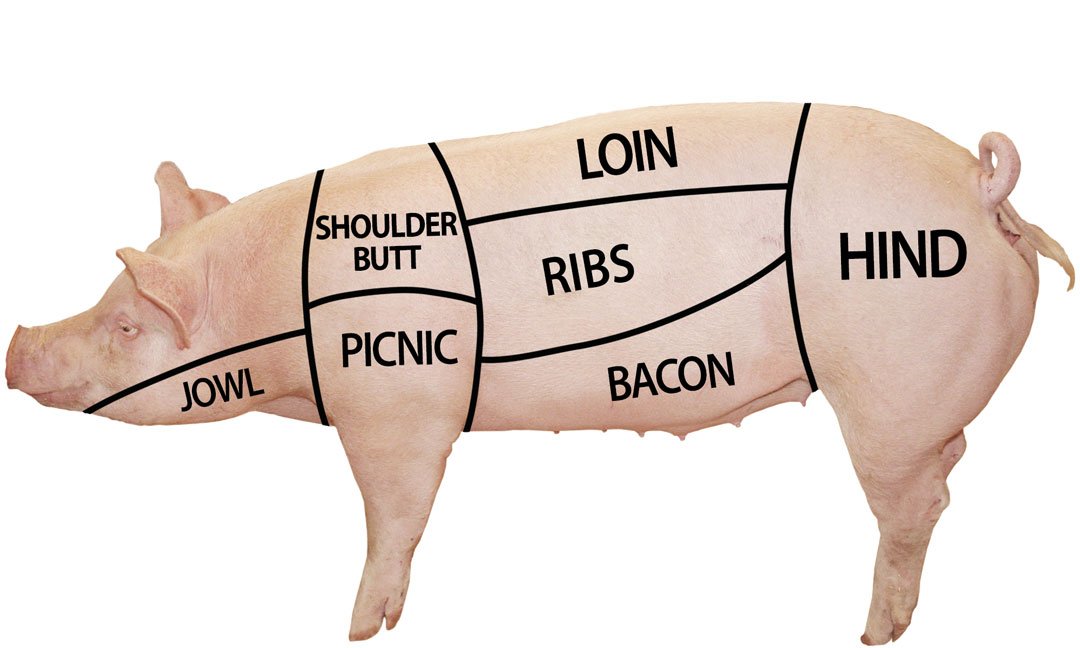 Hog Cut Chart