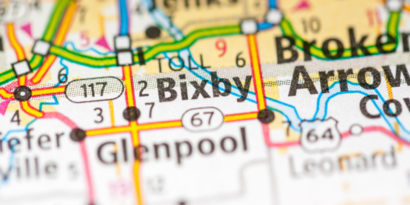Meat Market Bixby Oklahoma Map