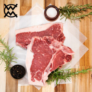 2 (16-18oz) T-Bone Steaks