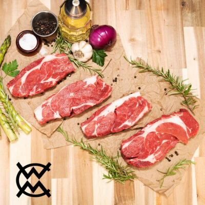 4 (6-8OZ) CHUCK EYE STEAKS