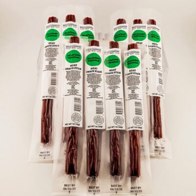 Snack Stick 10 Pack “ALL BEEF JALAPEÑO CHEDDAR FLAVOR”